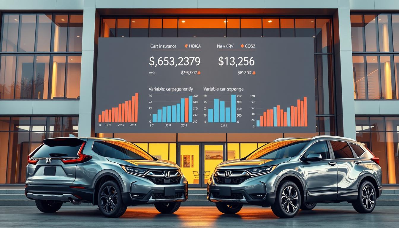 how much is the car insurance for two honda crvs